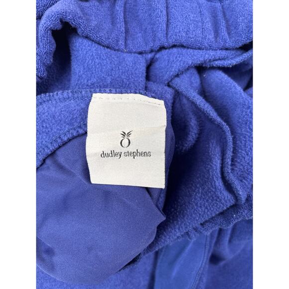 Dudley Stephens Jay jogger in cobalt blue terry 
fleece size Large - Picture 9 of 9